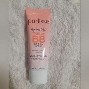 PURLISSE Ageless Glow Serum BB Cream SPF40 in TAN 1.4oz Full Size -